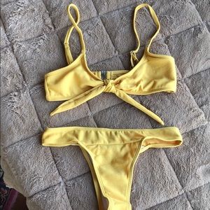 ❤️Gold string bikini